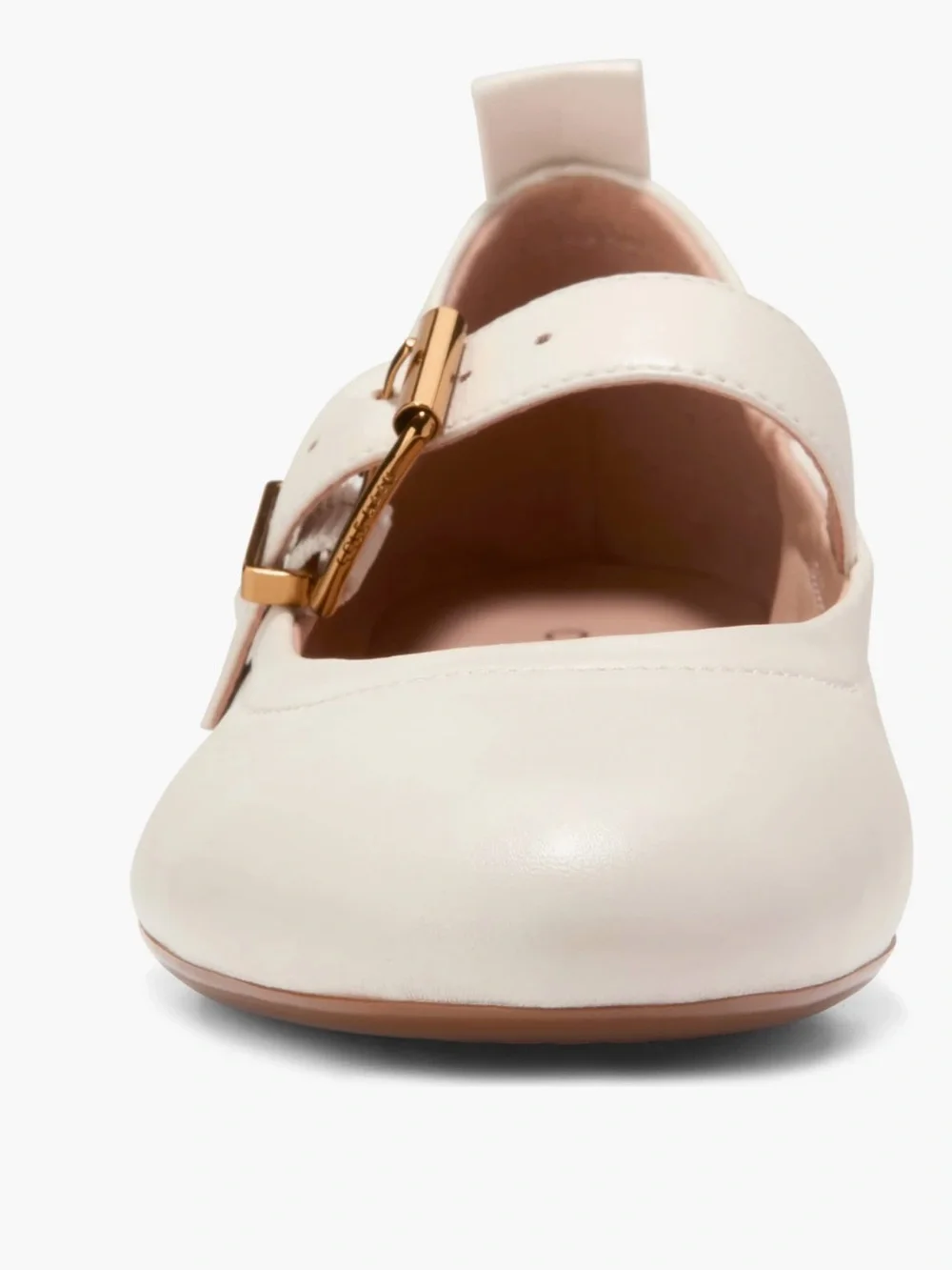Cole Haan Graclyn Mary Jane Ballet Flat women size 11 ivory, like new